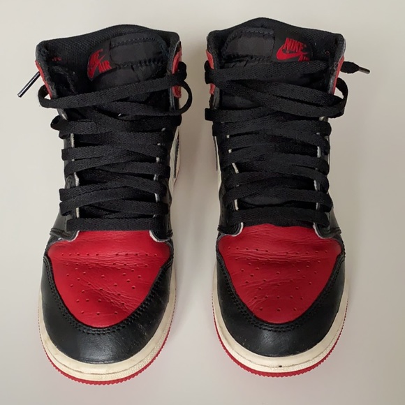 Air Jordan 1 Bred Toe - Picture 4 of 5
